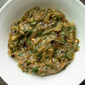 Begun vorta (বেগুন ভর্তা)